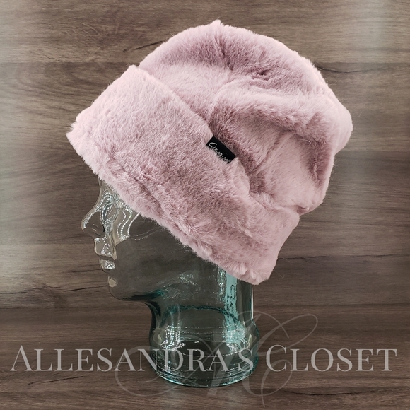 Circus By Sam Edelman Hat Ballet Pink Women\'s Faux Fur Outdoor Cottagecore main image 8